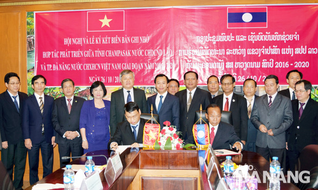 Renforcement de la coopération entre Da Nang et les provinces laotiennes ảnh 1 Renforcement de la coopération entre Da Nang et les provinces laotiennes ảnh 1