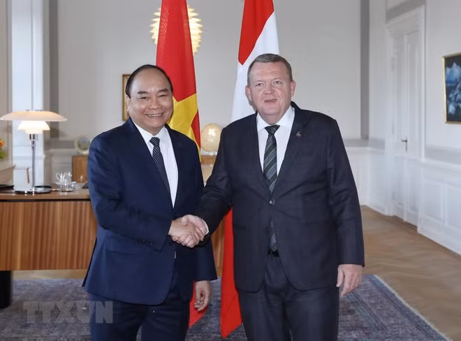 Le Vietnam et le Danemark publient une déclaration commune ảnh 1