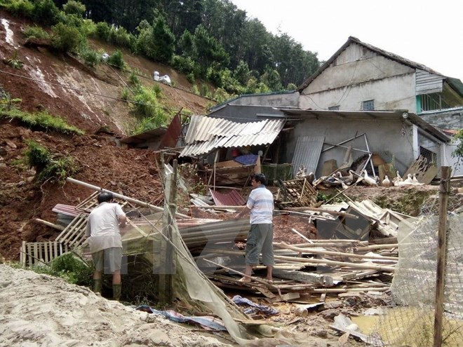 Tempête Dianmu : quatre morts et disparus ảnh 1 Tempête Dianmu : quatre morts et disparus ảnh 1