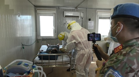 Les installations sanitaires du Vietnam au Soudan du Sud saluées ảnh 1 Les installations sanitaires du Vietnam au Soudan du Sud saluées ảnh 1