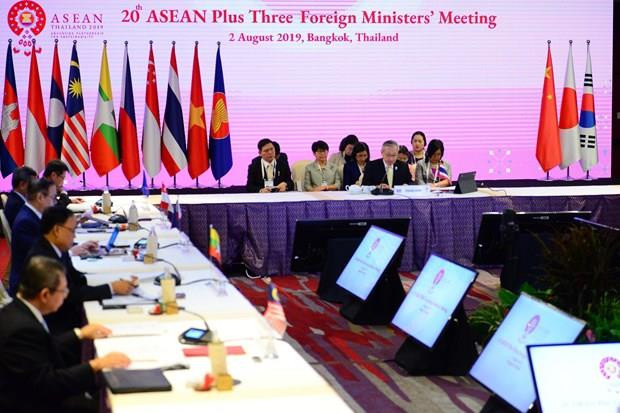 La 20e conférence des ministres des AE de l’ASEAN + 3 à Bangkok ảnh 1 La 20e conférence des ministres des AE de l’ASEAN + 3 à Bangkok ảnh 1