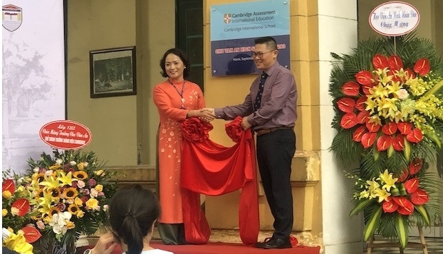 La première école publique vietnamienne reconnue comme membre de Cambridge International ảnh 1