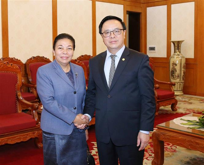 Vietnam-Laos : coopération entre les deux Partis dans le secteur des relations extérieures ảnh 1 Vietnam-Laos : coopération entre les deux Partis dans le secteur des relations extérieures ảnh 1