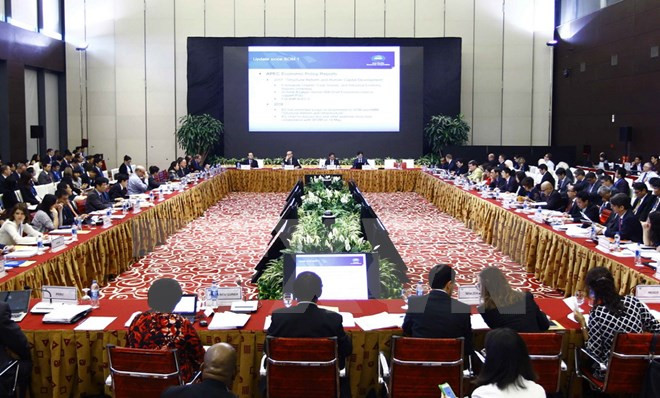 APEC 2017 : la SOM 2 continue de discuter des contenus importants ảnh 1