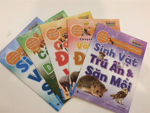 Sortie d'une collection de livres pour enfants sur les sciences fondamentales ảnh 1 Sortie d'une collection de livres pour enfants sur les sciences fondamentales ảnh 1