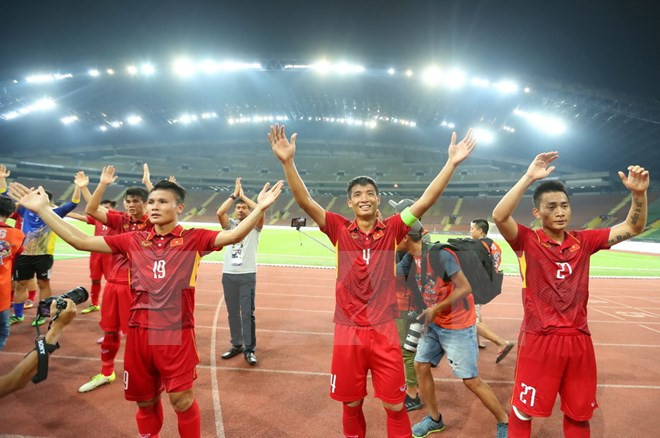 SEA Games 29 : le football vietnamien poursuit sa balade de santé ảnh 1 SEA Games 29 : le football vietnamien poursuit sa balade de santé ảnh 1