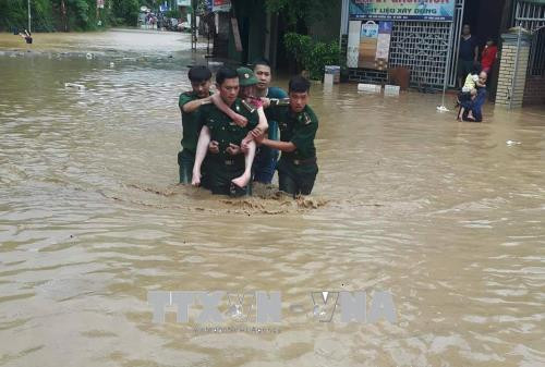 Typhon Bebinca : six morts et disparus à Nghe An et Son La ảnh 1 Typhon Bebinca : six morts et disparus à Nghe An et Son La ảnh 1
