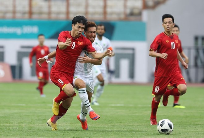 Football : le Vietnam bat le Pakistan aux ASIAD 18 ảnh 1 Football : le Vietnam bat le Pakistan aux ASIAD 18 ảnh 1