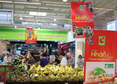 Le longane de Hung Yen vendu dans les supermarchés de Big C ảnh 1 Le longane de Hung Yen vendu dans les supermarchés de Big C ảnh 1