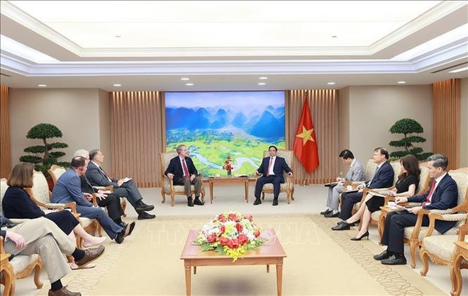 PM : le Vietnam valorise un partenariat intégral avec les États-Unis ảnh 1 PM : le Vietnam valorise un partenariat intégral avec les États-Unis ảnh 1