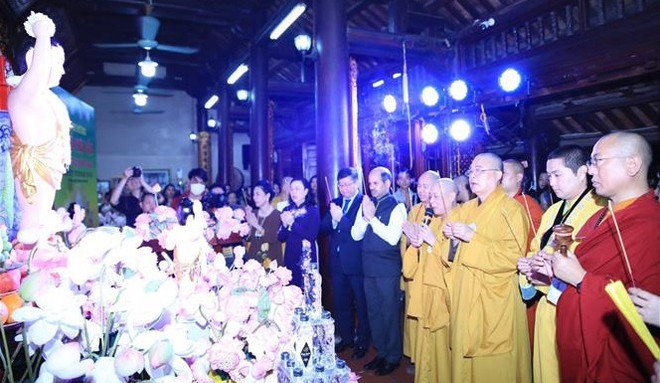 La Journée du Vesak célébrée à Hanoi ảnh 1 La Journée du Vesak célébrée à Hanoi ảnh 1