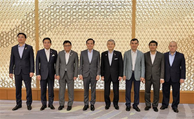 Activités du vice-Premier ministre Tran Luu Quang au Japon ảnh 3 Activités du vice-Premier ministre Tran Luu Quang au Japon ảnh 3