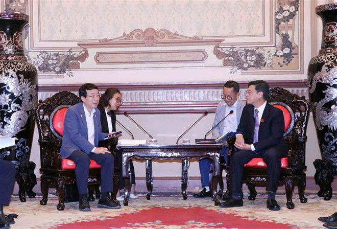 Hô Chi Minh-Ville et Incheon promeuvent la coopération des organes élus ảnh 1 Hô Chi Minh-Ville et Incheon promeuvent la coopération des organes élus ảnh 1