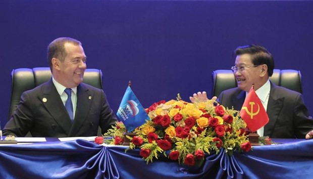 Le Laos et la Russie cimentent la solidarité ảnh 1 Le Laos et la Russie cimentent la solidarité ảnh 1