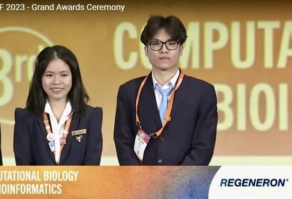 Sciences : des lycéens vietnamiens primés au concours REGENERON ISEF 2023 ảnh 1