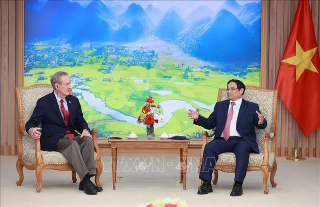 PM : le Vietnam valorise un partenariat intégral avec les États-Unis ảnh 2 PM : le Vietnam valorise un partenariat intégral avec les États-Unis ảnh 2
