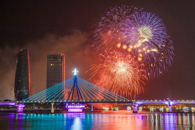 Da Nang est prêt au Festival international des feux d'artifice 2023 ảnh 1 Da Nang est prêt au Festival international des feux d'artifice 2023 ảnh 1
