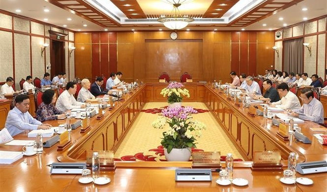 Le secrétaire général Nguyên Phu Trong exhorte Nghê An à devenir plus prospère ảnh 1