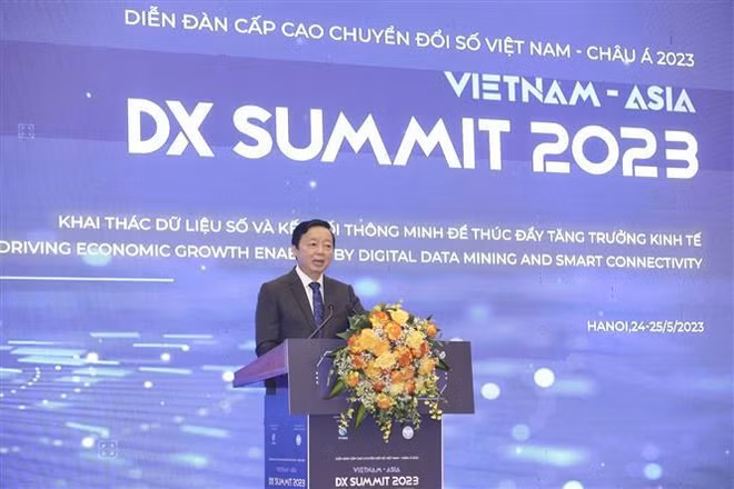 Ouverture du Sommet Vietnam-ASIA DX Summit 2023 à Hanoi ảnh 1