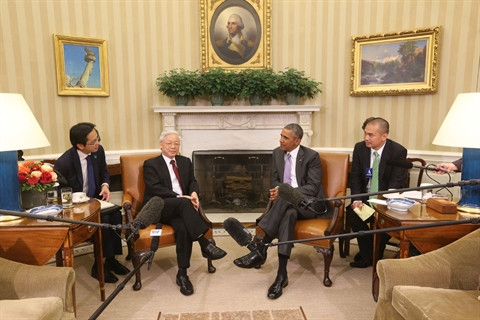 Le président Obama vise à approfondir les relations lors de son voyage en Asie ảnh 1 Le président Obama vise à approfondir les relations lors de son voyage en Asie ảnh 1