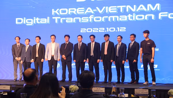 Forum sur la transformation numérique Vietnam-R. de Corée ảnh 2 Forum sur la transformation numérique Vietnam-R. de Corée ảnh 2