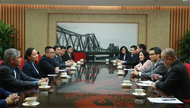 Le vice-Premier ministre Vu Duc Dam reçoit la ministre lao du Travail et du Bien-être social ảnh 1 Le vice-Premier ministre Vu Duc Dam reçoit la ministre lao du Travail et du Bien-être social ảnh 1