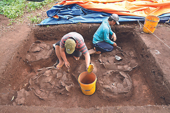 Découverte d’un squelette vieux de 2.300 ans ảnh 1 Découverte d’un squelette vieux de 2.300 ans ảnh 1