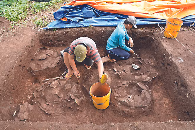 Découverte d’un squelette vieux de 2.300 ans ảnh 1