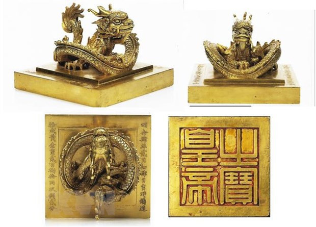 La partie française accepte de transférer le sceau d'or "Hoàng de chi bao" au Vietnam ảnh 1 La partie française accepte de transférer le sceau d'or "Hoàng de chi bao" au Vietnam ảnh 1