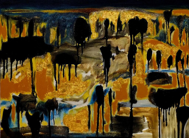 Peinture : paysages sauvages à l'exposition "Hier" ảnh 1 Peinture : paysages sauvages à l'exposition "Hier" ảnh 1