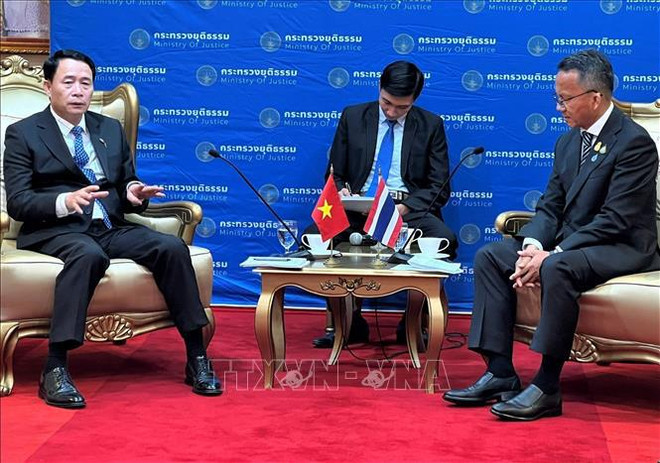 Le ministère de la Sécurité publique renforce sa coopération avec ses partenaires thaïlandais ảnh 1 Le ministère de la Sécurité publique renforce sa coopération avec ses partenaires thaïlandais ảnh 1