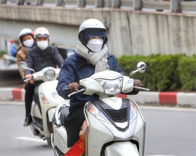 Une vague de froid vif persiste dans le Nord du Vietnam ảnh 1 Une vague de froid vif persiste dans le Nord du Vietnam ảnh 1