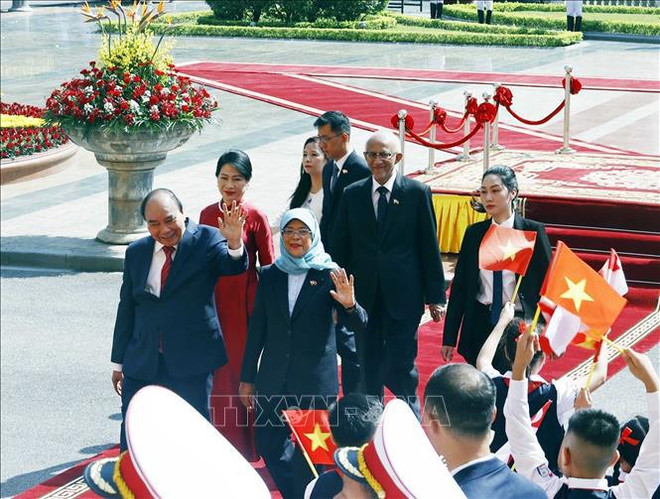 La presse singapourienne salue la visite au Vietnam de la présidente Halimah Yacob ảnh 2 La presse singapourienne salue la visite au Vietnam de la présidente Halimah Yacob ảnh 2