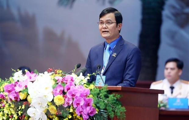 12e Congrès national de l’UJCH : Bui Quang Huy réélu Premier secrétaire du Comité central ảnh 2 12e Congrès national de l’UJCH : Bui Quang Huy réélu Premier secrétaire du Comité central ảnh 2