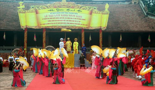 Ouverture du festival de Lam Kinh 2022 ảnh 2 Ouverture du festival de Lam Kinh 2022 ảnh 2