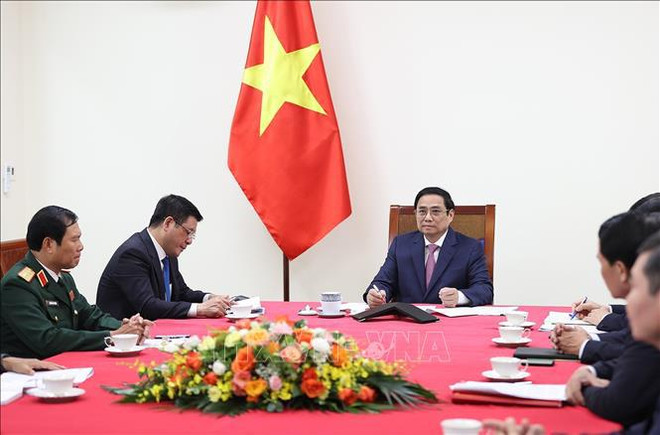 Conversation téléphonique entre les Premiers ministres vietnamien et chinois ảnh 1 Conversation téléphonique entre les Premiers ministres vietnamien et chinois ảnh 1