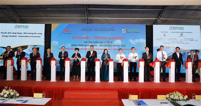 Entech Hanoi 2023 s'ouvre avec la participation de plus de 100 entreprises étrangères ảnh 1 Entech Hanoi 2023 s'ouvre avec la participation de plus de 100 entreprises étrangères ảnh 1