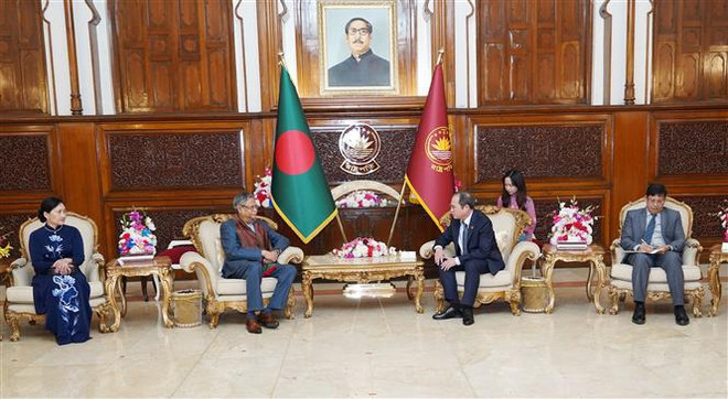 Le président bangladais envisage de promouvoir la coopération multisectorielle avec le Vietnam ảnh 2 Le président bangladais envisage de promouvoir la coopération multisectorielle avec le Vietnam ảnh 2