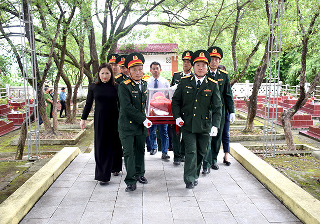 Dans la province de Yên Bai, cet enfant du pays repose en paix ảnh 1 Dans la province de Yên Bai, cet enfant du pays repose en paix ảnh 1
