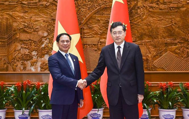 Vietnam-Chine: Les ministres des AE discutent du renforcement des relations bilatérales ảnh 1 Vietnam-Chine: Les ministres des AE discutent du renforcement des relations bilatérales ảnh 1