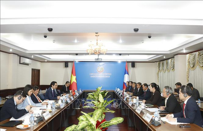 La 8e consultation politique Vietnam-Laos ảnh 1 La 8e consultation politique Vietnam-Laos ảnh 1