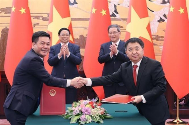 Vietnam-Chine: entretien entre les deux Premier ministres ảnh 2 Vietnam-Chine: entretien entre les deux Premier ministres ảnh 2