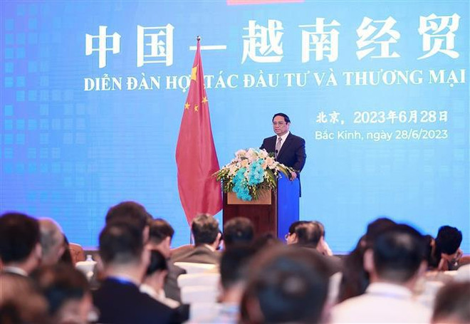 Les investisseurs chinois exhortés à étendre leurs investissements au Vietnam ảnh 2 Les investisseurs chinois exhortés à étendre leurs investissements au Vietnam ảnh 2
