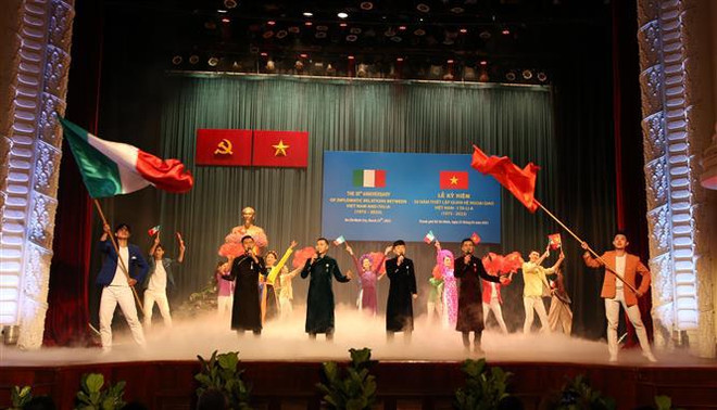 Les 50 ans des relations Vietnam-Italie célébrés à Hô Chi Minh-Ville ảnh 1 Les 50 ans des relations Vietnam-Italie célébrés à Hô Chi Minh-Ville ảnh 1