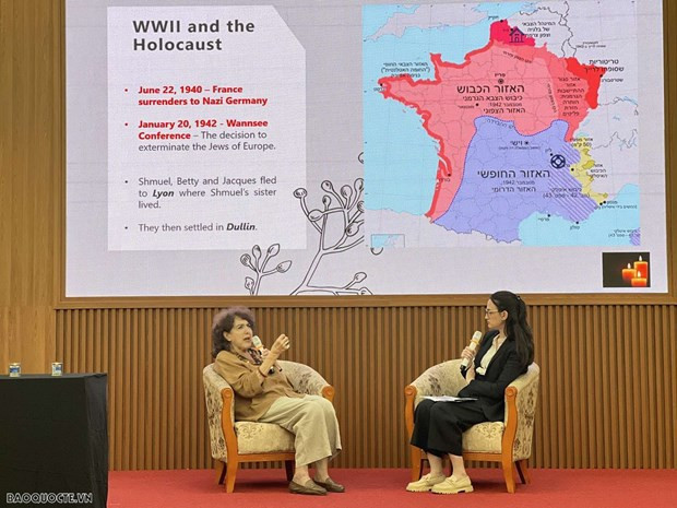 Evénement en mémoire des victimes de l’Holocauste à Hanoï ảnh 2