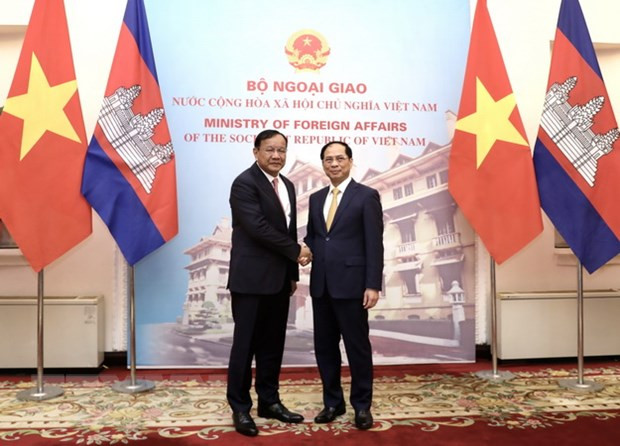 Vietnam-Cambodge : poursuite de la coopération économique, culturelle, scientifique et technique ảnh 1 Vietnam-Cambodge : poursuite de la coopération économique, culturelle, scientifique et technique ảnh 1
