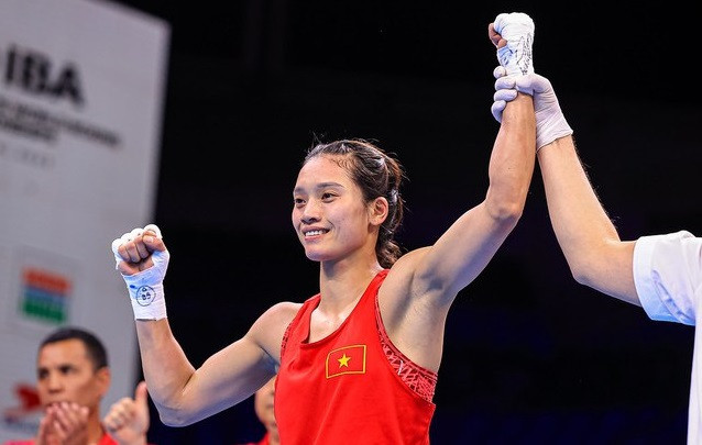 Nguyen Thi Tam en finale des Championnats du monde de boxe féminine IBA 2023 ảnh 1 Nguyen Thi Tam en finale des Championnats du monde de boxe féminine IBA 2023 ảnh 1
