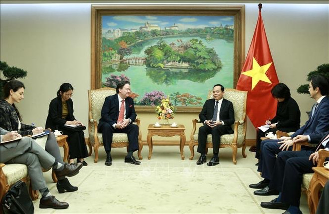 Le vice-PM Tran Luu Quang reçoit l’ambassadeur des États-Unis ảnh 2 Le vice-PM Tran Luu Quang reçoit l’ambassadeur des États-Unis ảnh 2