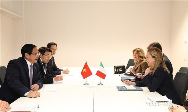 Les relations Vietnam - Italie se développent de manière active, intégrale et profonde ảnh 2 Les relations Vietnam - Italie se développent de manière active, intégrale et profonde ảnh 2