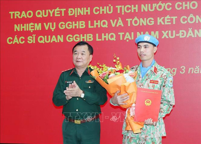 Maintien de la paix: Les contributions des officiers vietnamiens appréciés ảnh 1 Maintien de la paix: Les contributions des officiers vietnamiens appréciés ảnh 1